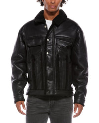RtA Rta Danny Leather Jacket