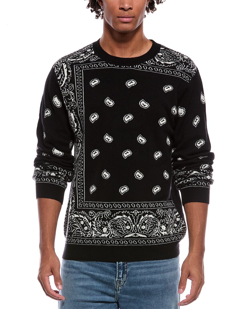 RtA Rta Creed Wool & Cashmere-Blend Crewneck Sweater