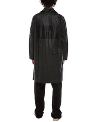 RtA Rta Pluto Linen-Blend Trench Coat