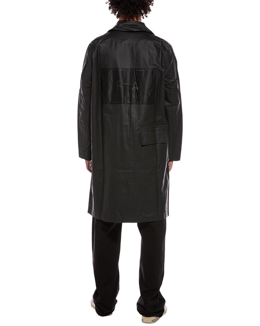 RtA Rta Pluto Linen-Blend Trench Coat