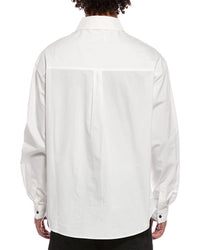 RtA Rta Poplin Slogan Shirt