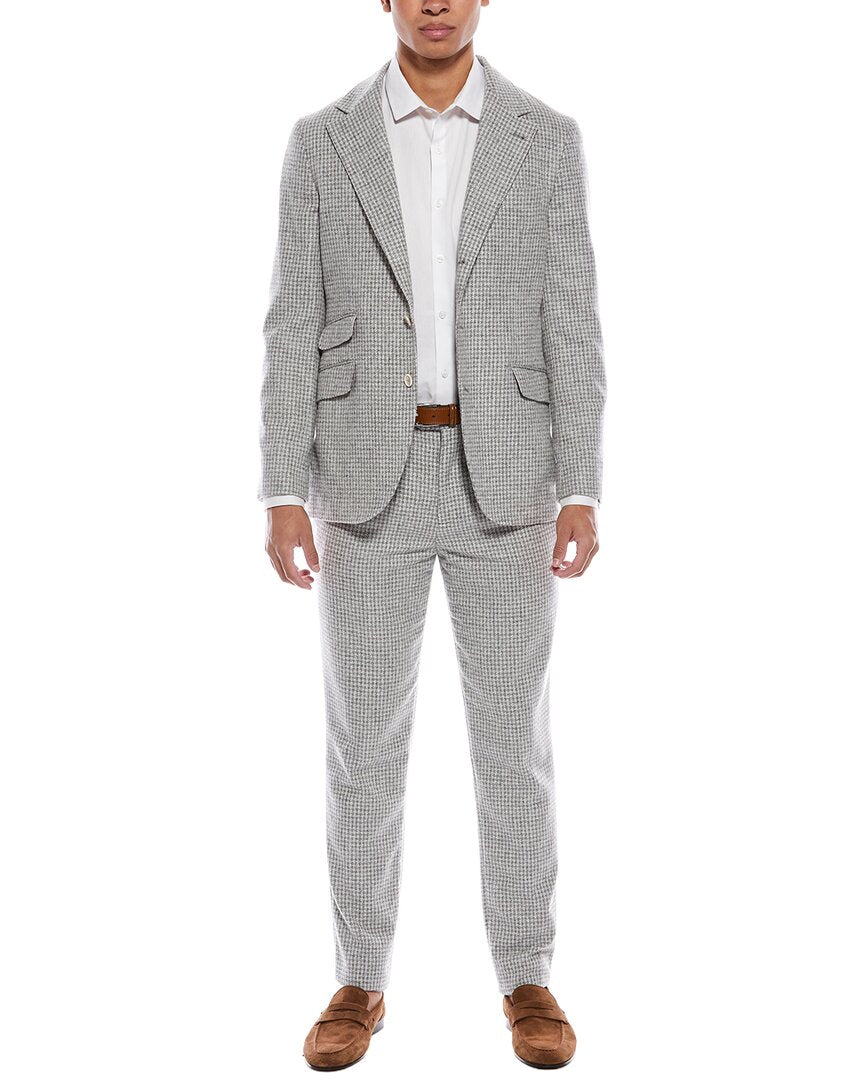 Brunello Cucinelli Brunello Cucinelli 2Pc Alpaca & Wool-Blend Suit