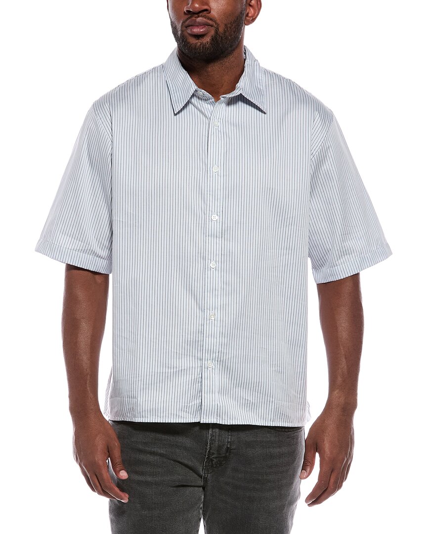 Atm Anthony Thomas Melillo Striped Poplin Shirt