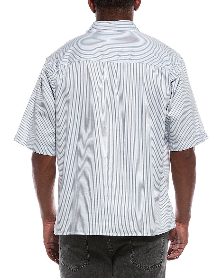 Atm Anthony Thomas Melillo Striped Poplin Shirt