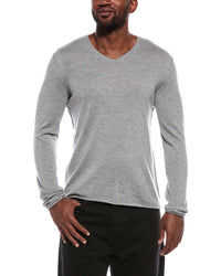 Atm Anthony Thomas Melillo Fine Gauge Cashmere V-Neck Sweater