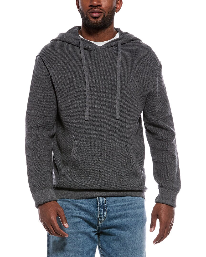 Atm Anthony Thomas Melillo Waffle Cashmere-Blend Hoodie