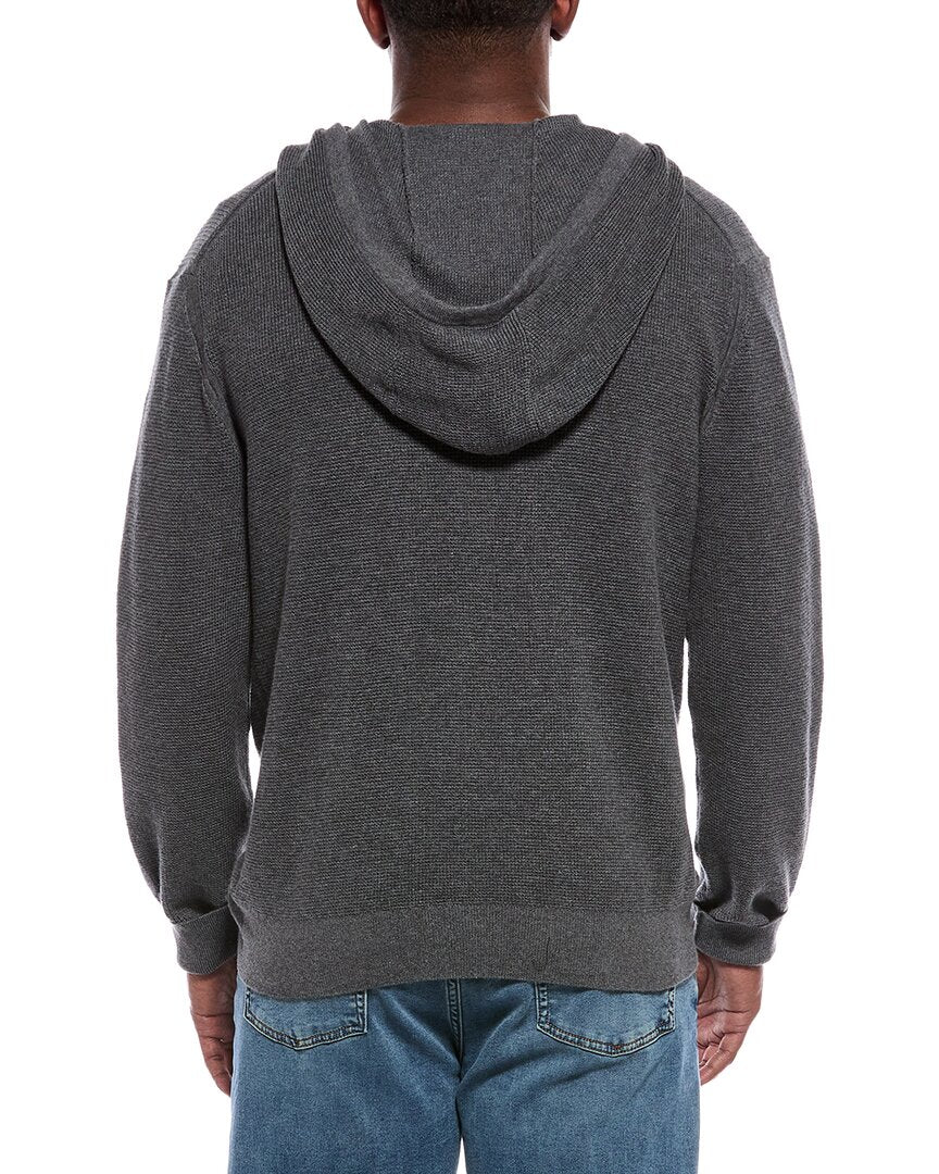 Atm Anthony Thomas Melillo Waffle Cashmere-Blend Hoodie