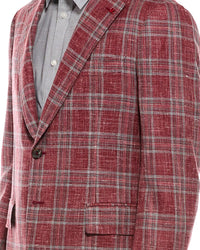 Isaia Isaia Capri Wool, Silk & Linen-Blend Sport Jacket