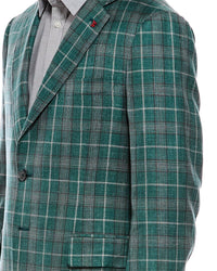 Isaia Isaia Capri Wool, Silk & Linen-Blend Sport Jacket