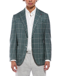 Isaia Isaia Marechiaro Wool Sport Jacket