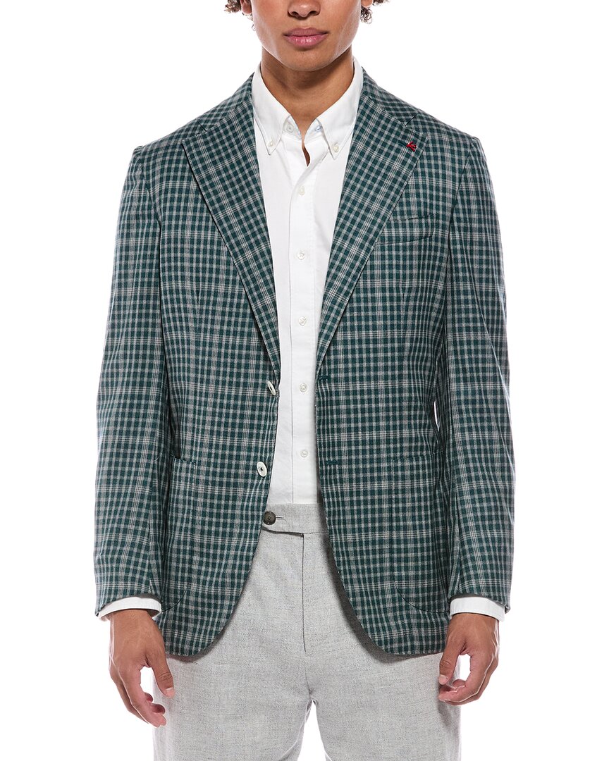 Isaia Isaia Marechiaro Wool Sport Jacket