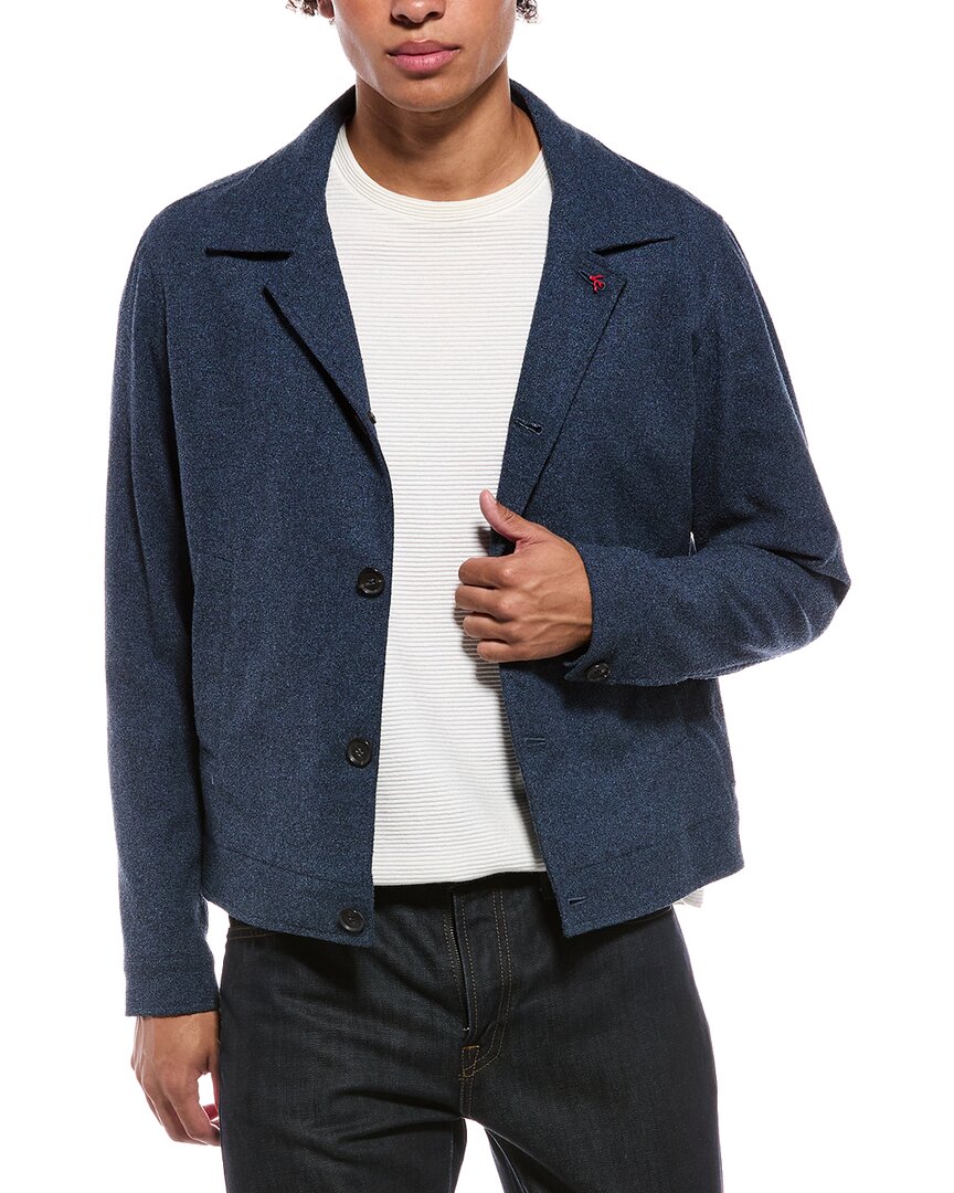 Isaia Isaia Portofino Wool-Blend Jacket