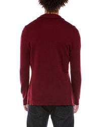 Isaia Isaia Wool, Silk & Cashmere-Blend Sweater Blazer