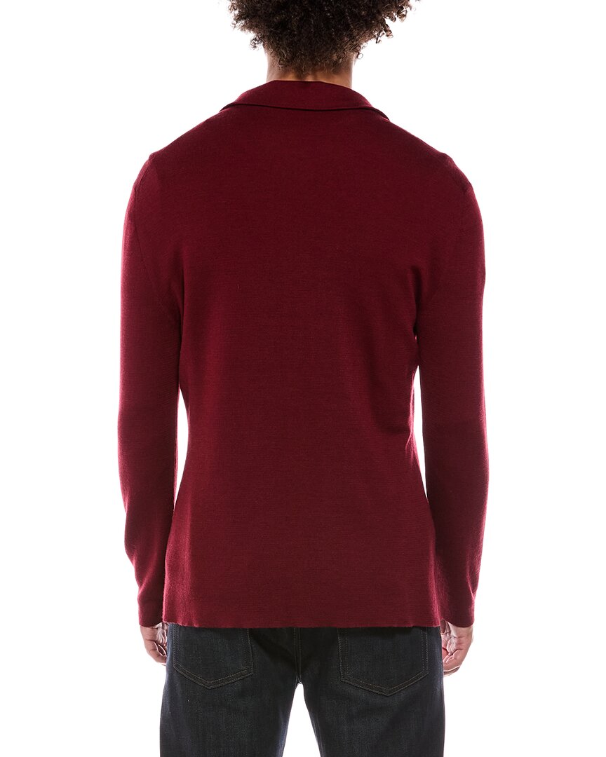 Isaia Isaia Wool, Silk & Cashmere-Blend Sweater Blazer