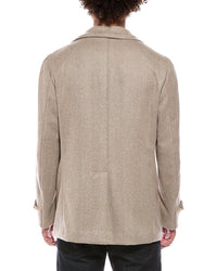 Isaia Isaia Cashmere Peacoat