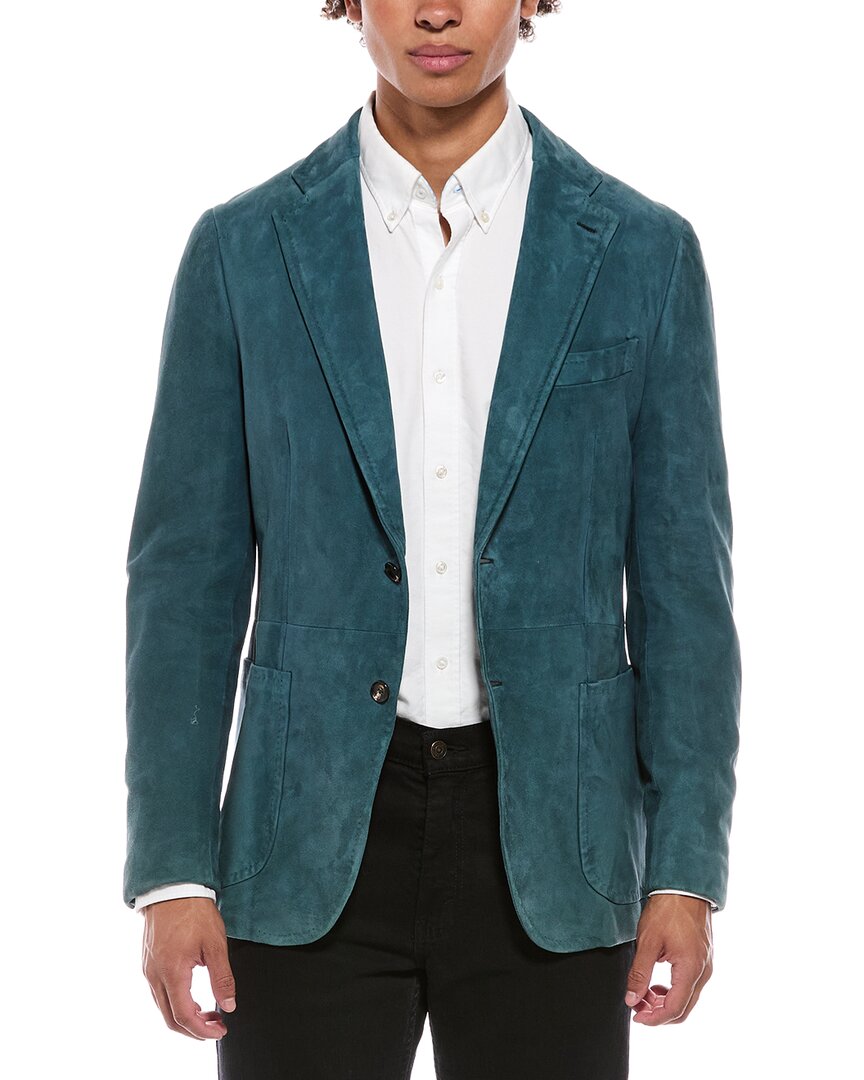 Isaia Isaia Suede Blazer