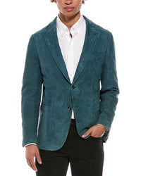 Isaia Isaia Suede Blazer
