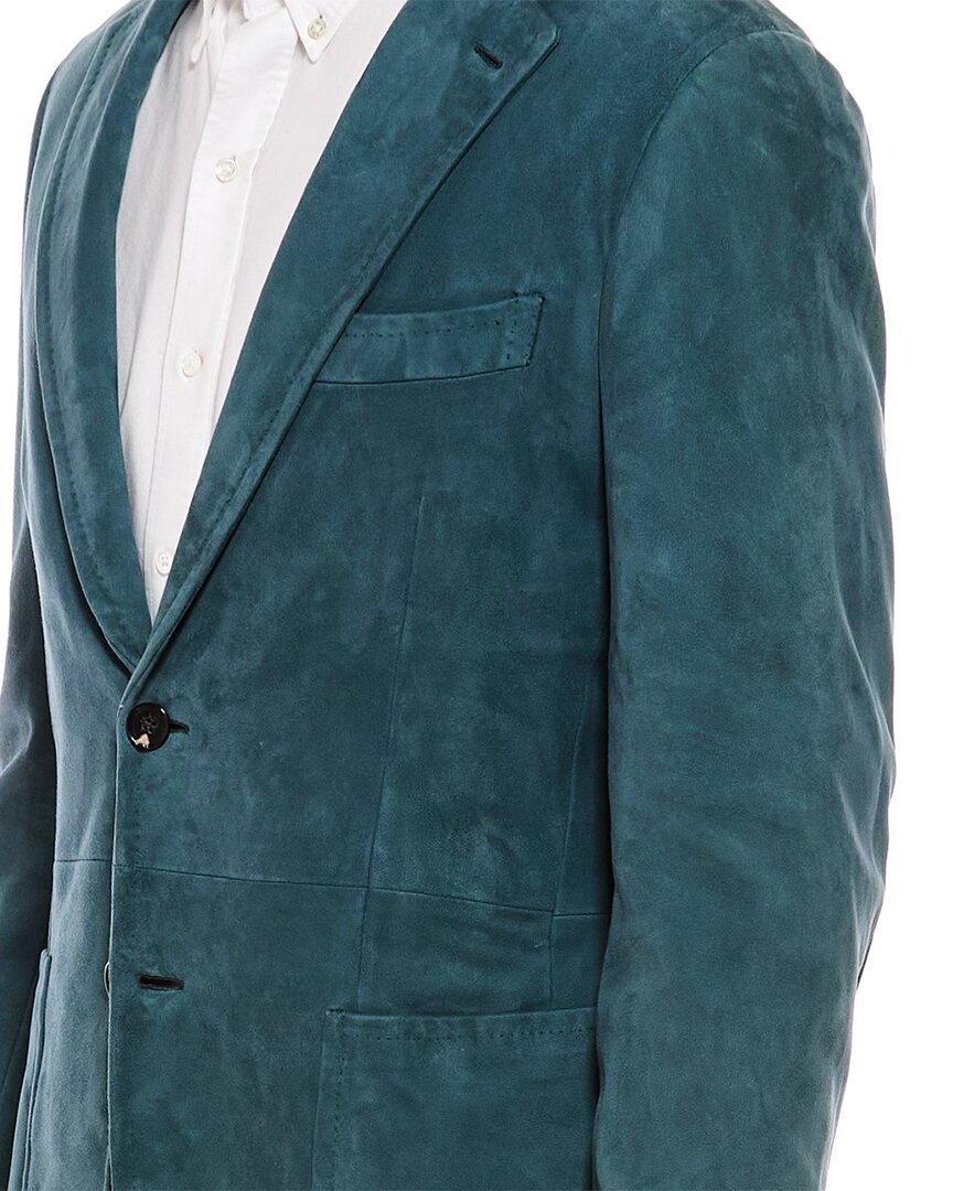 Isaia Isaia Suede Blazer