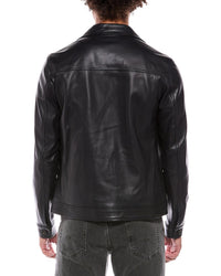 Isaia Isaia Leather Jacket
