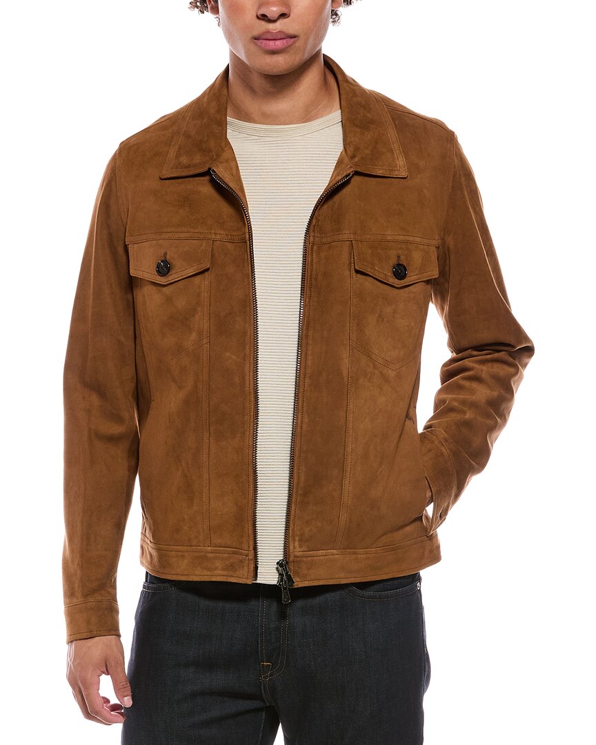 Isaia Isaia Suede Jacket