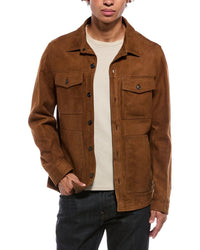 Isaia Isaia Suede Overshirt