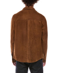 Isaia Isaia Suede Overshirt