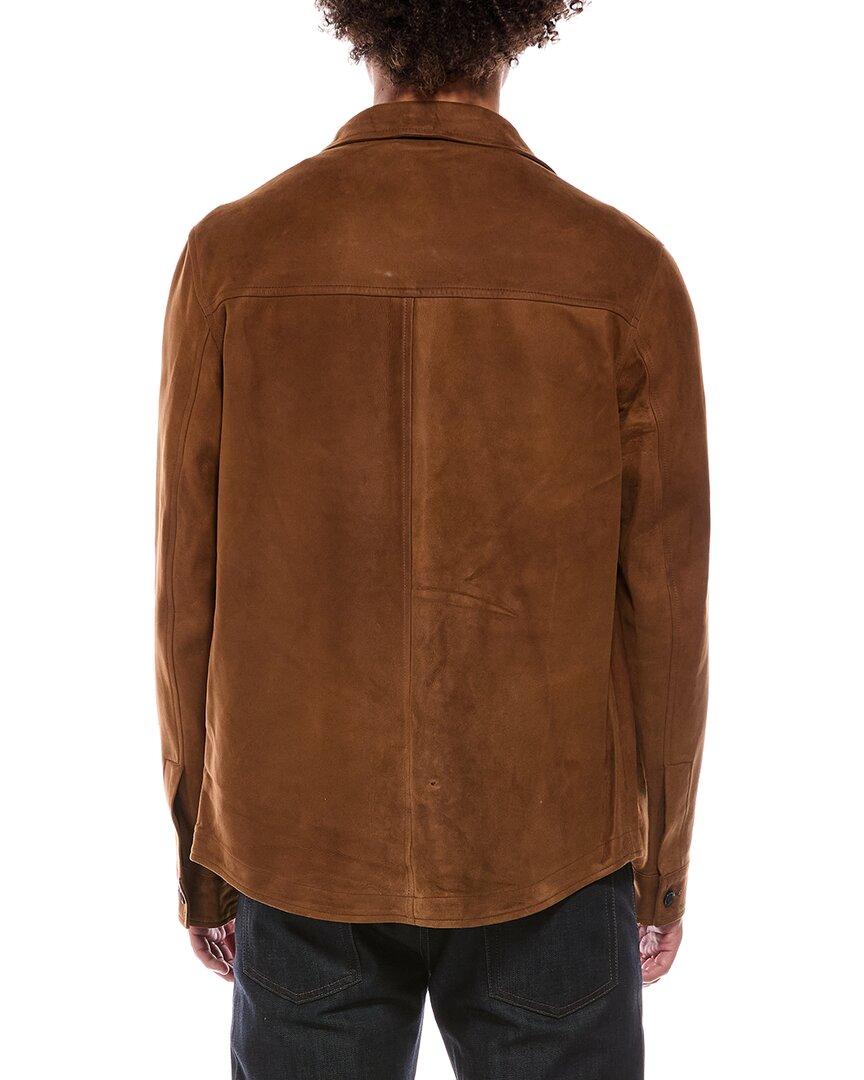 Isaia Isaia Suede Overshirt