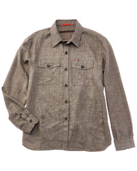 Isaia Isaia Wool, Silk & Linen-Blend Overshirt