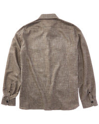 Isaia Isaia Wool, Silk & Linen-Blend Overshirt