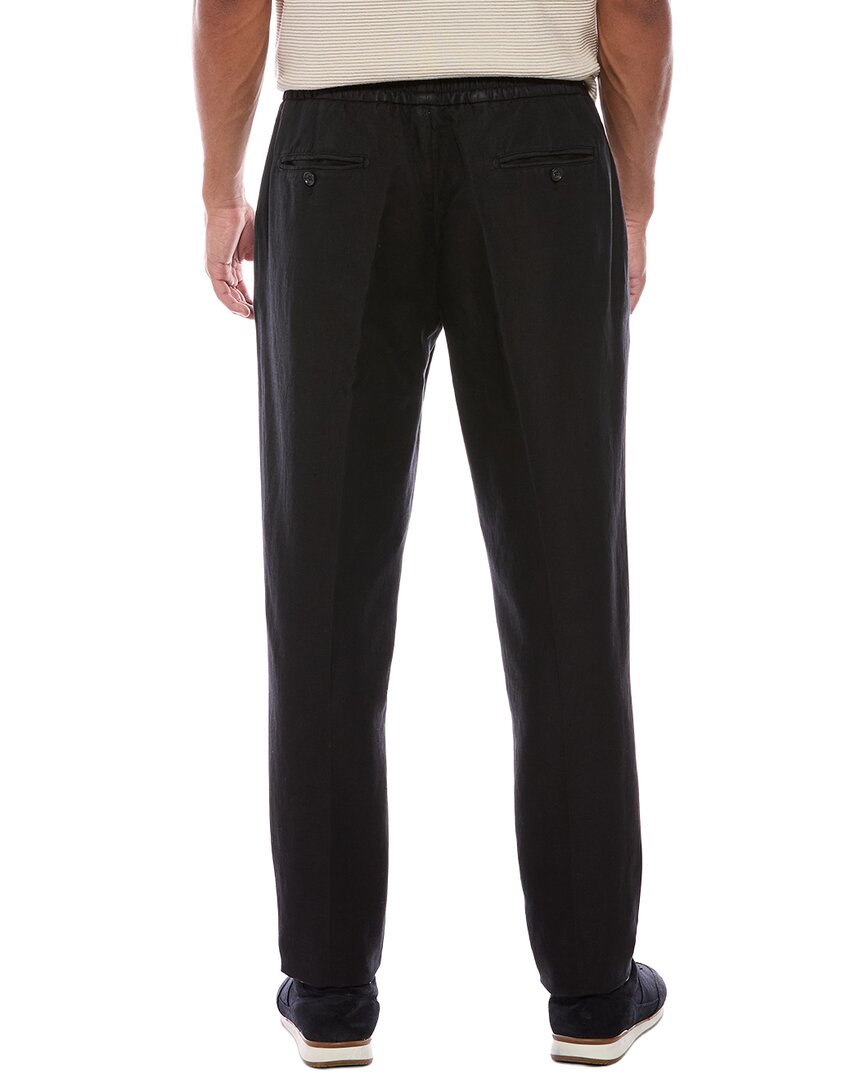 Isaia Isaia Drawstring Linen-Blend Trouser