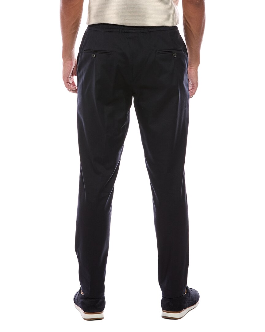 Isaia Isaia The Drawcord Wool-Blend Pant