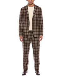 Isaia Isaia Capri Wool Suit With Flat Front Pant