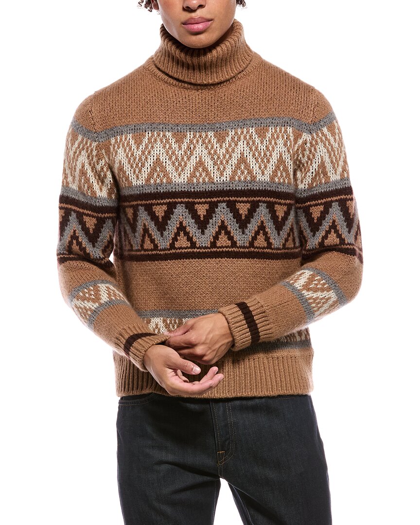 Isaia Isaia Cashmere Turtleneck Sweater