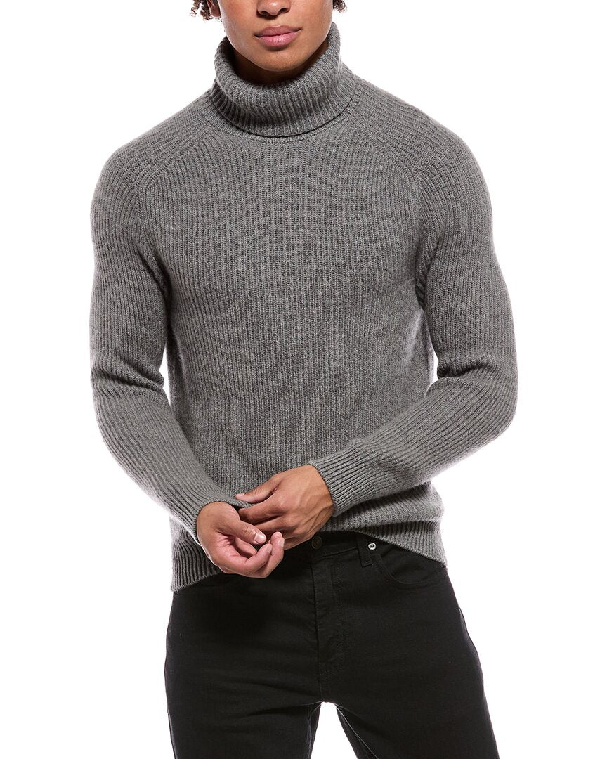 Isaia Isaia Cashmere Turtleneck Sweater
