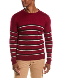 Isaia Isaia Silk & Cashmere-Blend Crewneck Sweater
