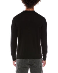 Isaia Isaia Silk Polo Sweater