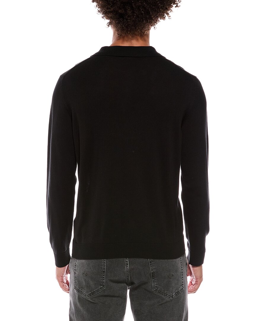 Isaia Isaia Silk Polo Sweater