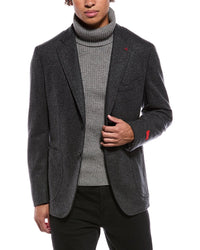 Isaia Capri Wool & Cashmere-Blend Sport Jacket