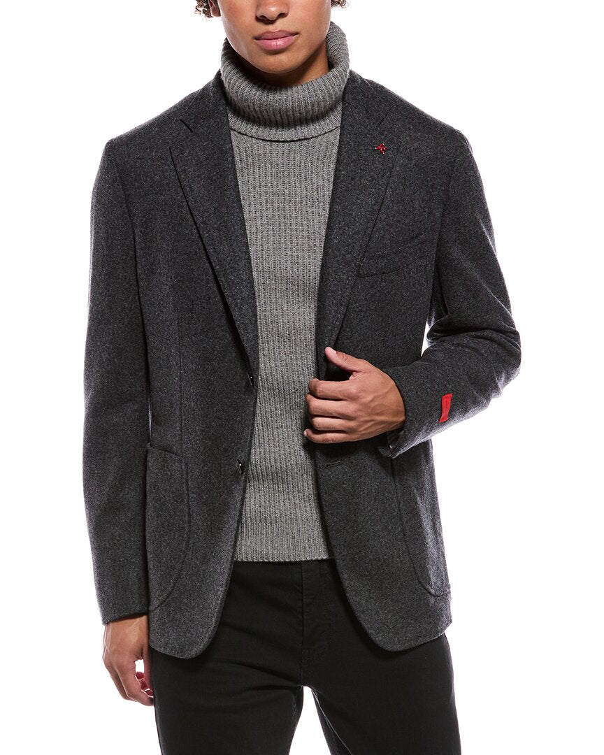 Isaia Capri Wool & Cashmere-Blend Sport Jacket