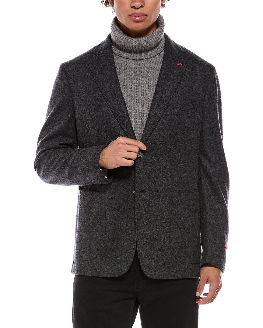 Isaia Capri Wool & Cashmere-Blend Sport Jacket