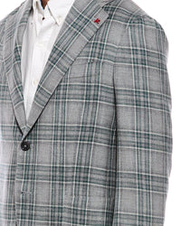 Isaia Isaia Marechiaro Wool, Silk & Linen-Blend Sport Jacket