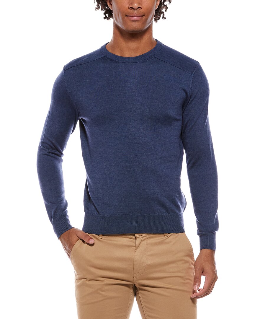 Isaia Isaia The Lightweight Crewneck Wool, Silk & Cashmere-Blend Sweater