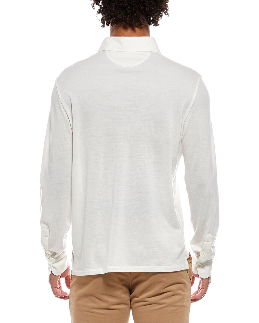 Isaia Isaia The Evening Wool Polo Shirt