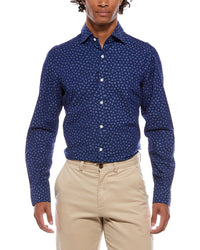 Isaia Isaia Cam196 Mix Sport Shirt