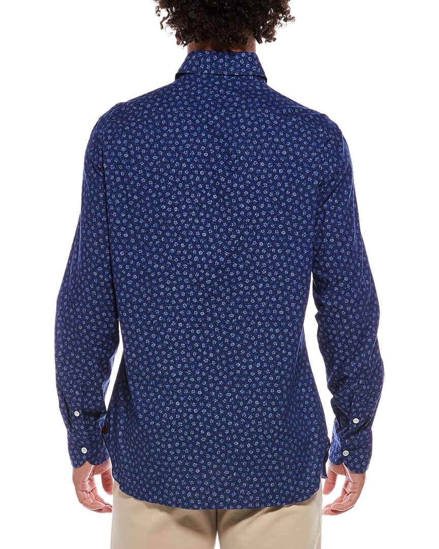 Isaia Isaia Cam196 Mix Sport Shirt
