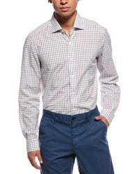 Isaia Isaia Milano Mix Woven Shirt