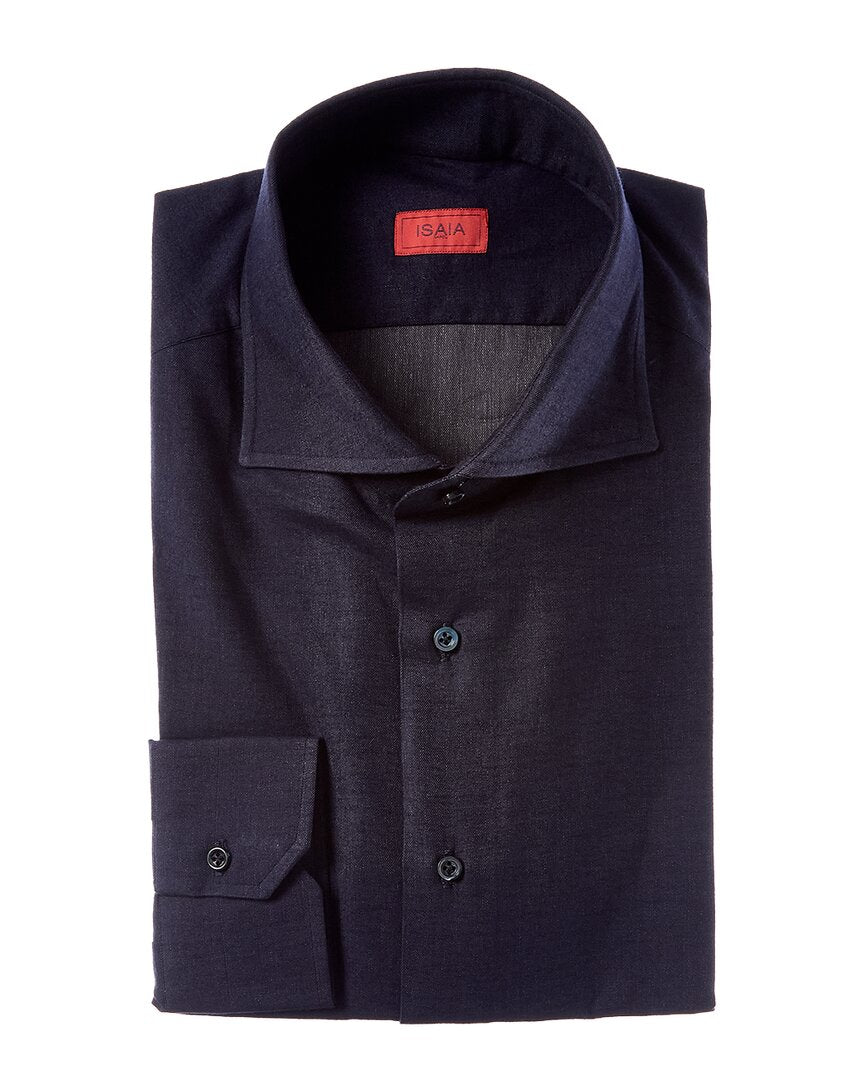 Isaia Isaia Cashmere-Blend Dress Shirt
