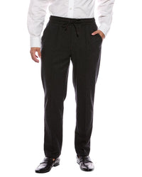 Isaia Isaia Drawstring Wool & Cashmere-Blend Trouser
