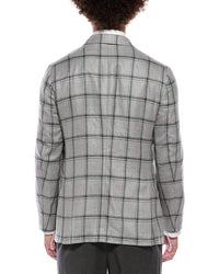 Isaia Isaia Domenico Double-Breasted Wool, Silk & Linen-Blend Sport Jacket