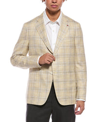Isaia Isaia Capri Wool, Silk & Linen-Blend Sport Jacket